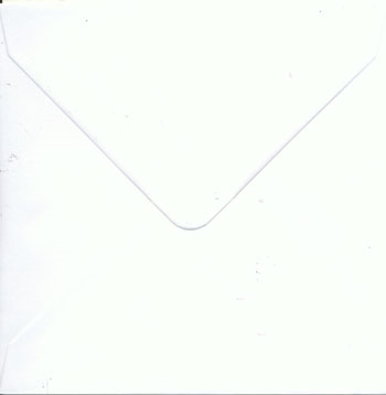  Hvid kuvert 14x14cm